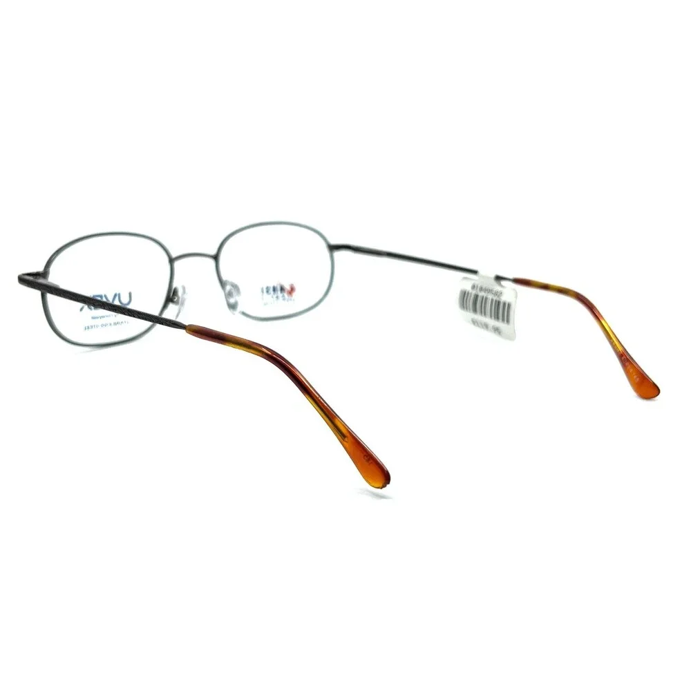 Uvex by Honeywell TR301S Gray Brown Round Oval eyeglasses Frames 52[]19 140 mm